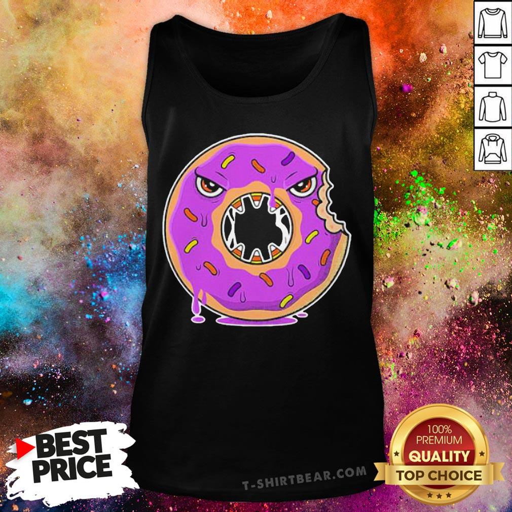 Nice Scary Donut Costume Happy Halloween Shirt