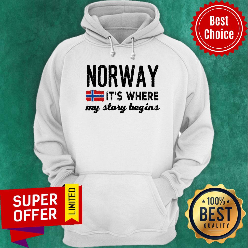 Norway It's Where My Story Begins Shirt