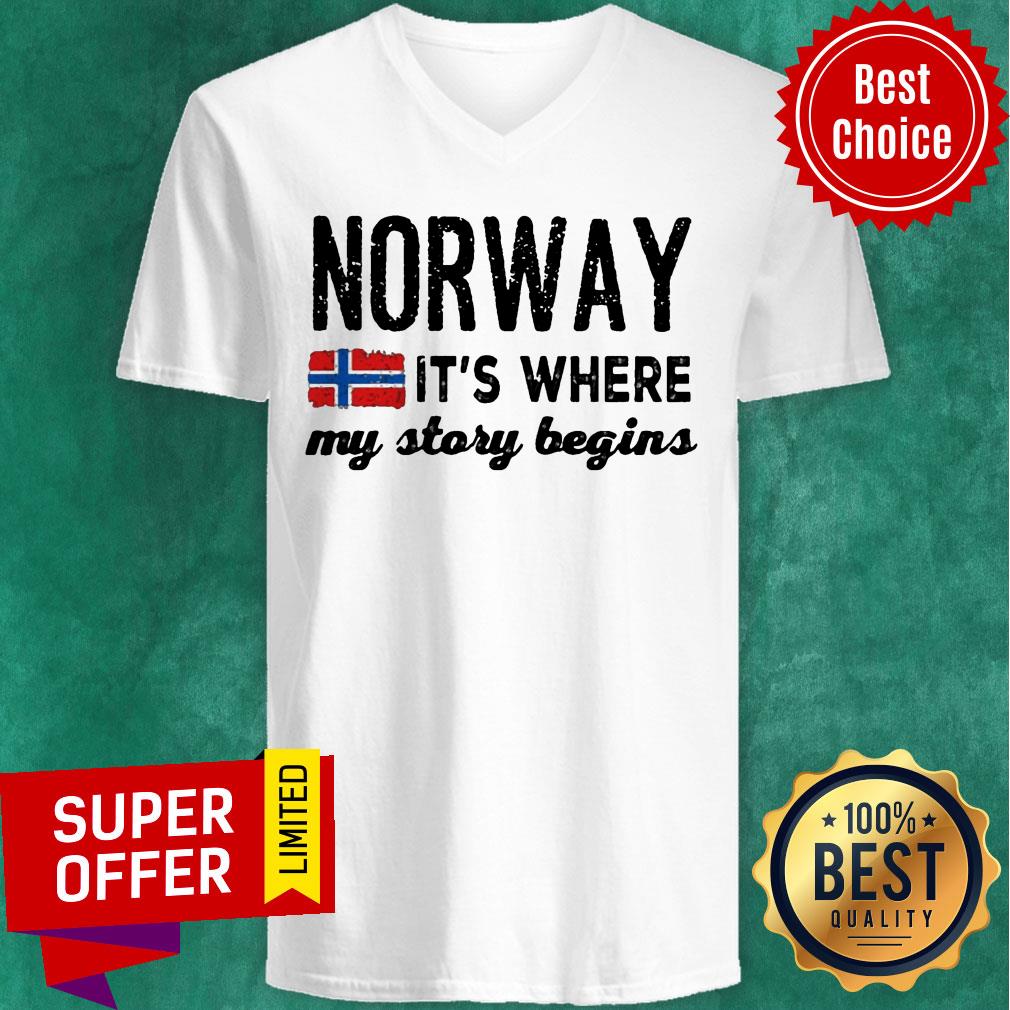 Norway It's Where My Story Begins Shirt