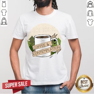 Mornings Are For Coffee Contemplation Halloween Shirt