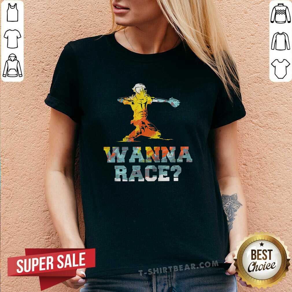 Official Baseball Wanna Race Shirt