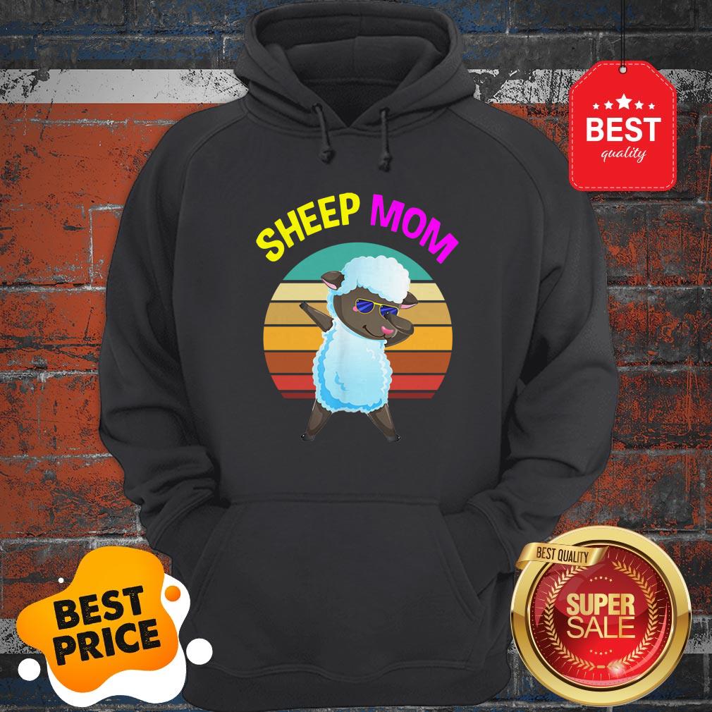 Official Cute Dabbing Sheep Mom Lovers Gifts Mama Mothers Shirt