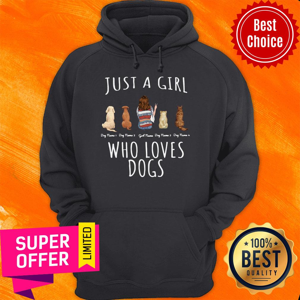 Official Just A Girl Who Loves Dogs Shirt