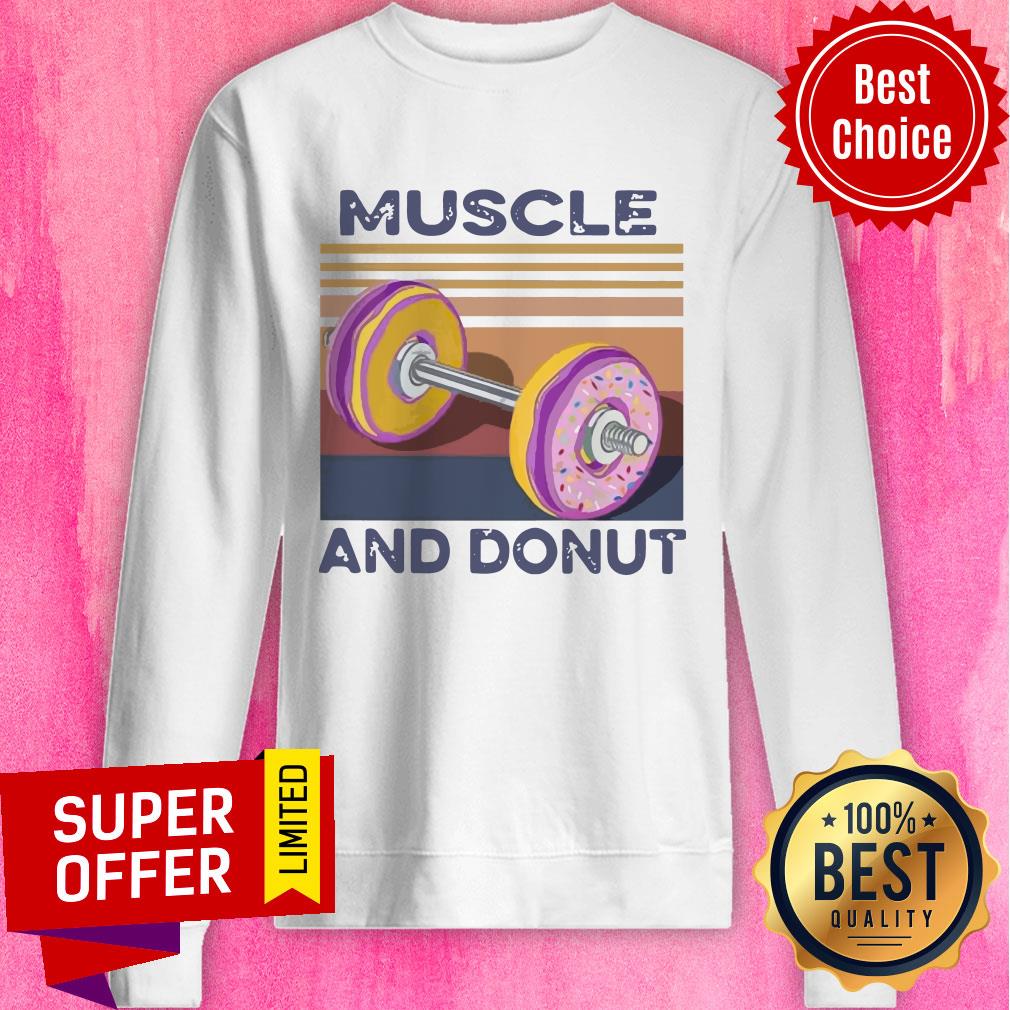 Official Muscle And Donut Vintage Shirt