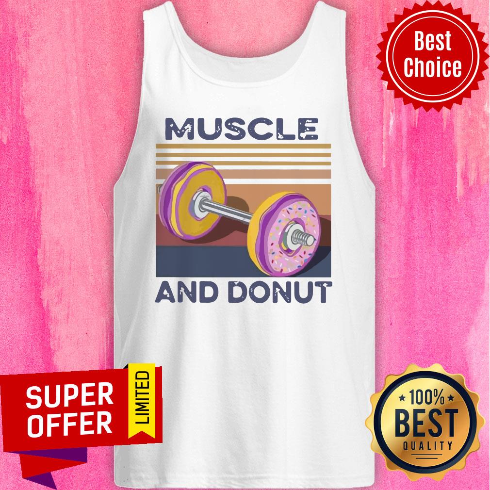Official Muscle And Donut Vintage Shirt