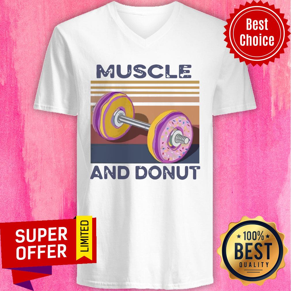 Official Muscle And Donut Vintage Shirt
