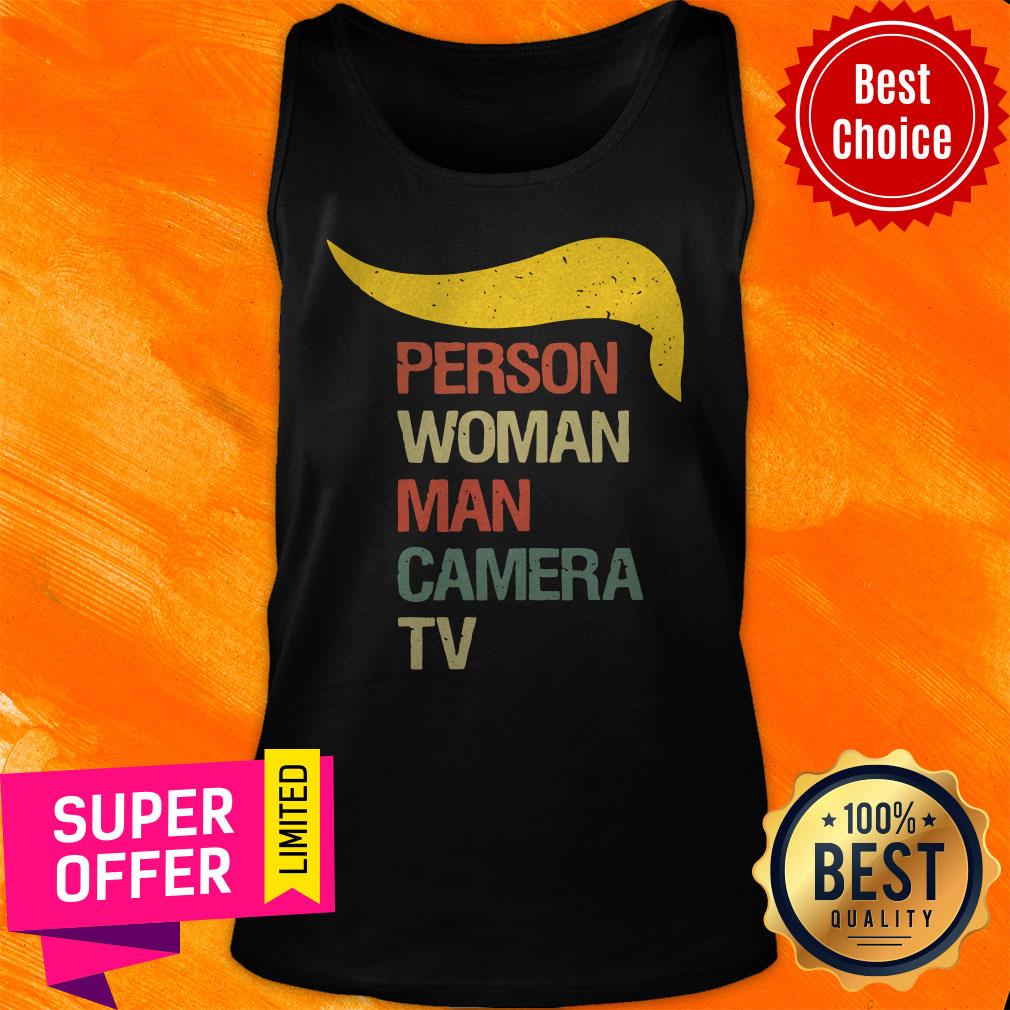 Official Person Woman Man Camera Tv Mask Shirt