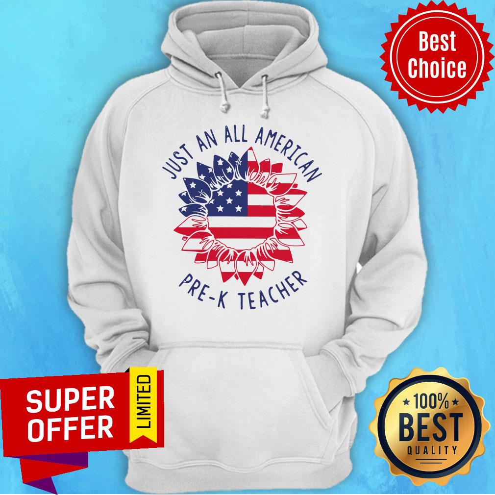 Official Pre-K Teacher Just An All American Shirt