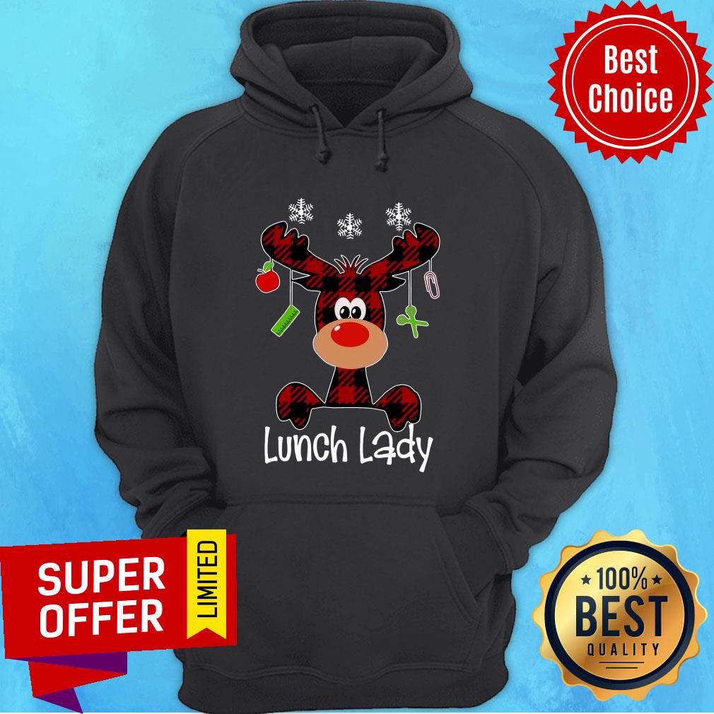 Official Reindeer Lunch Lady Christmas Shirt