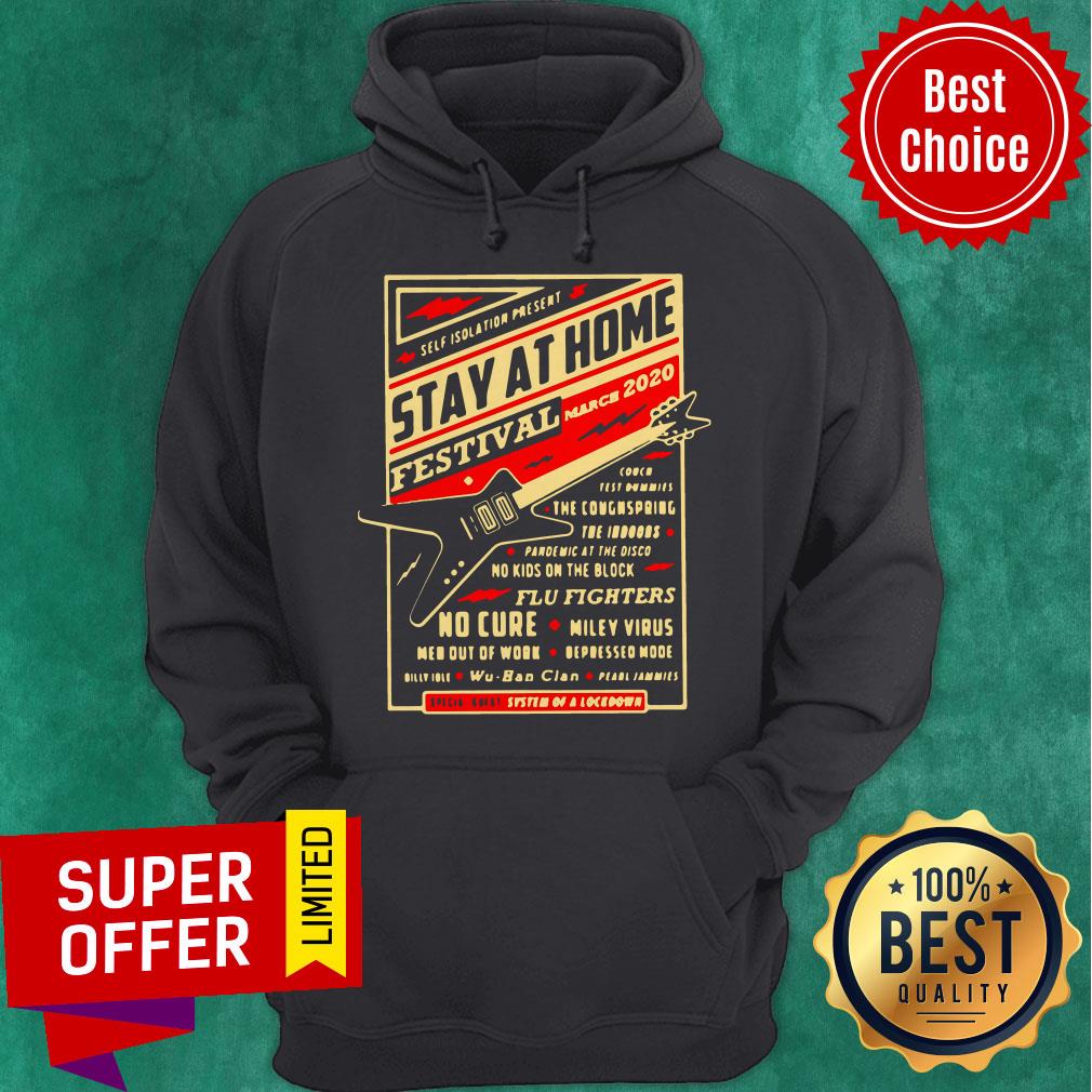 Official Self Isolation Present Stay At Home Festival Shirt