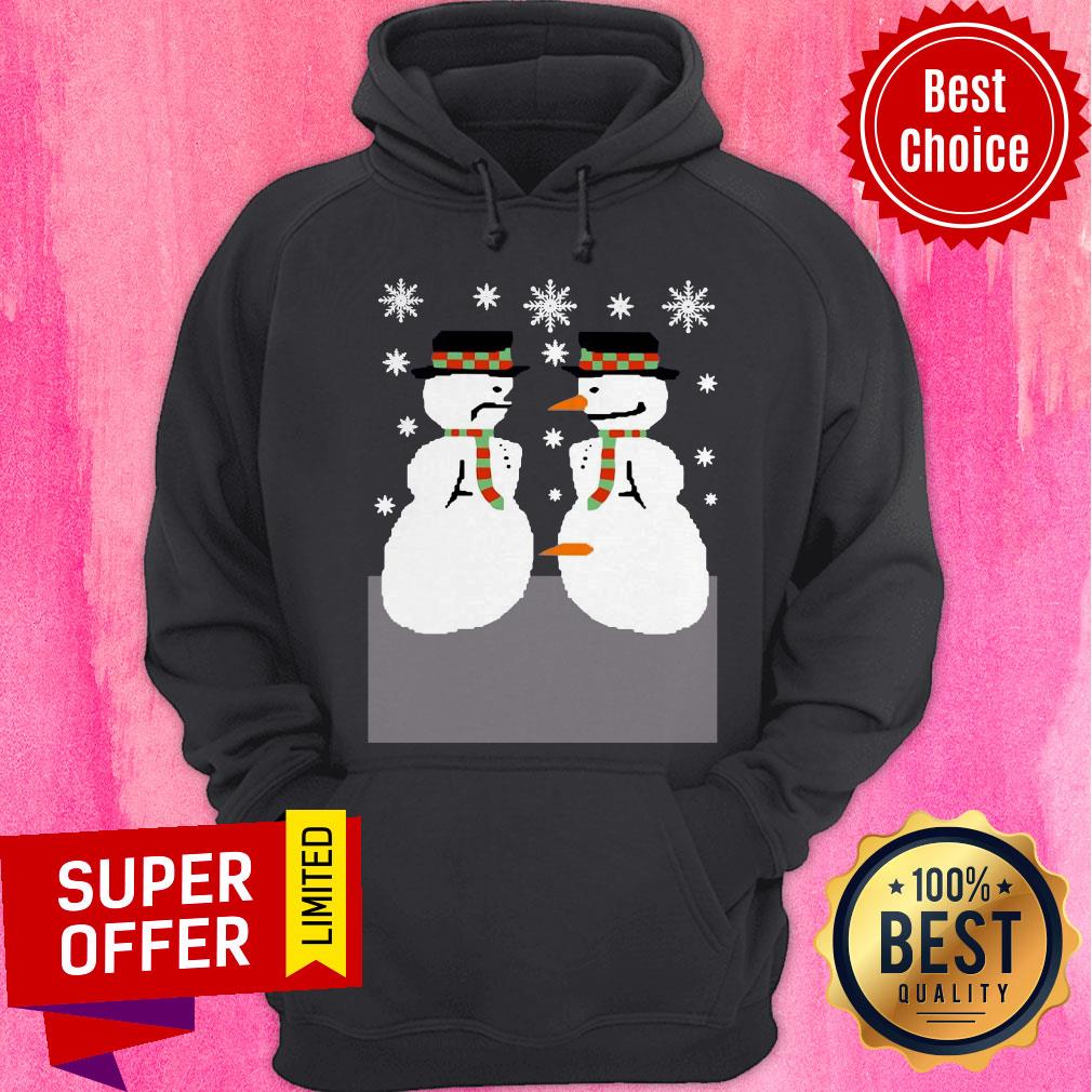 Official Snowman Nose Thief Ugly Christmas Shirt