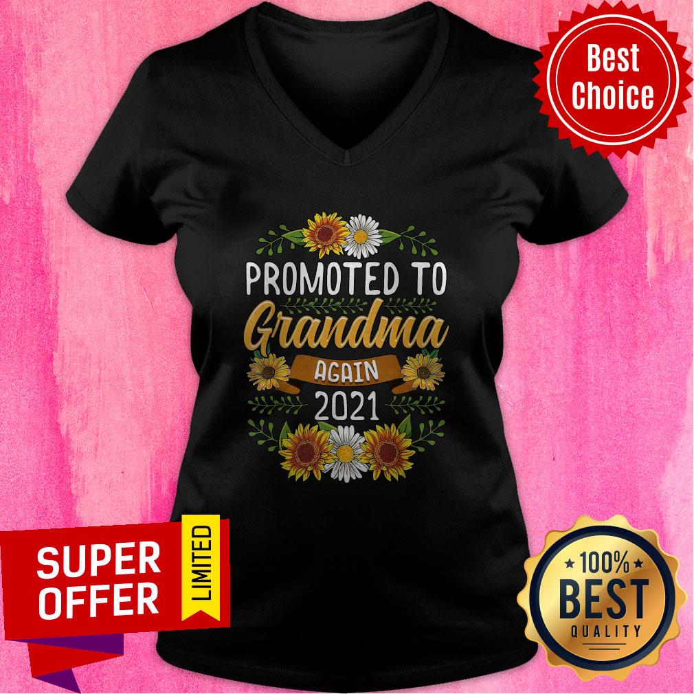 Official Sunflower Promoted To Mamaw Again 2021 Shirt