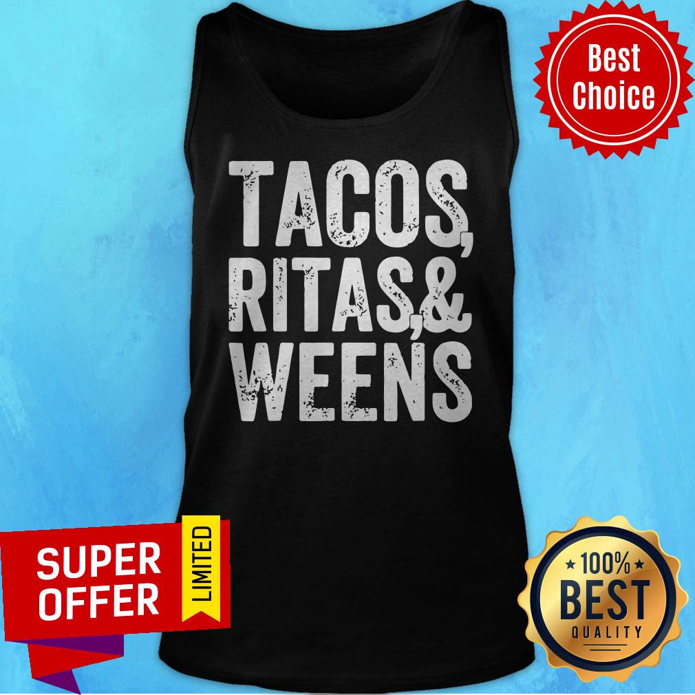 Official Tacos Ritas And Weens American Doxie Shirt