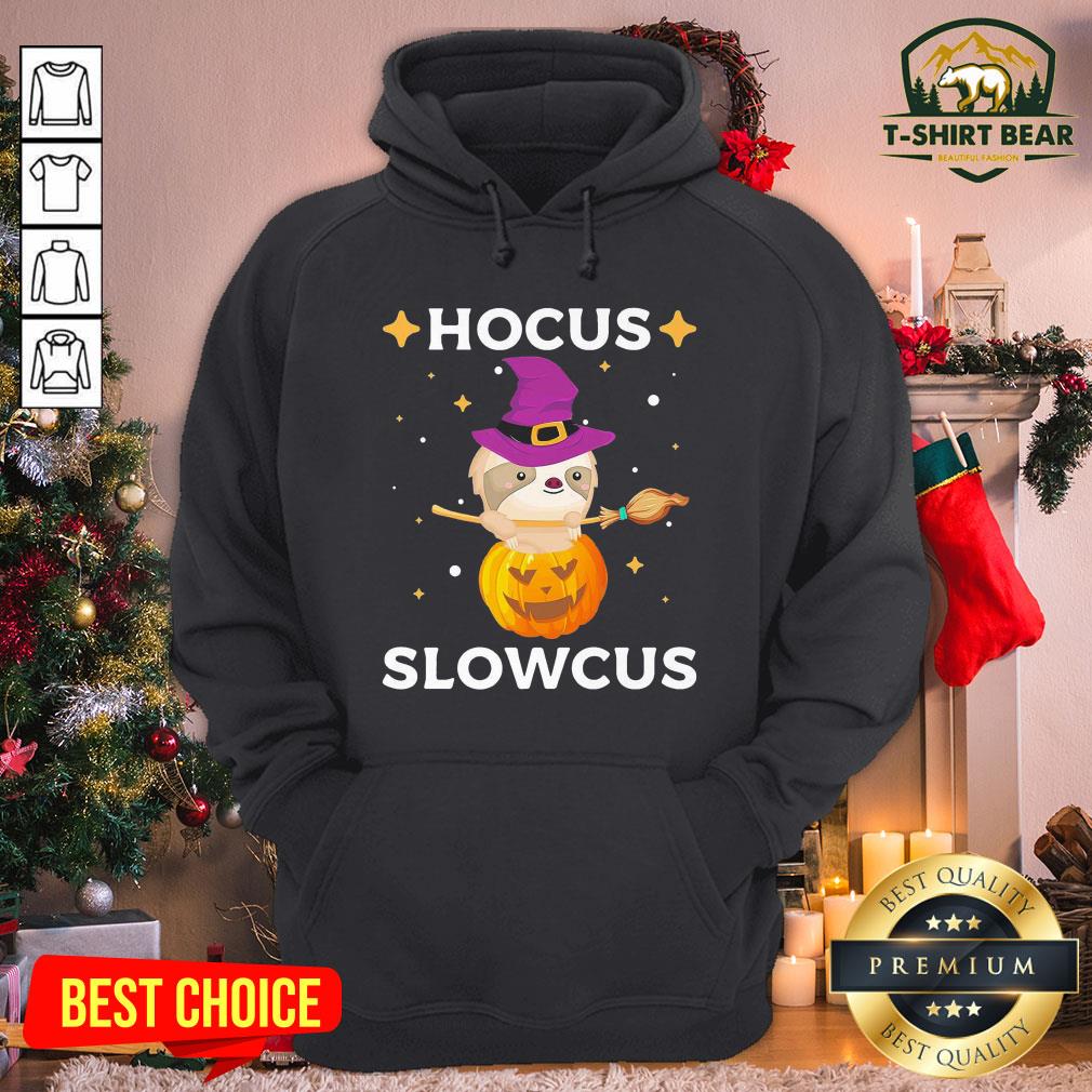 Good Sloth Witch Hocus Slowcus Halloween Shirt