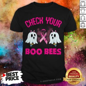 Funny Boo Crew Breast Cancer Halloween Shirt