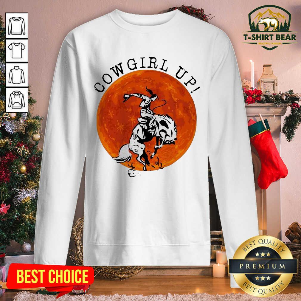 Original Cowgril Up The Moon Shirt