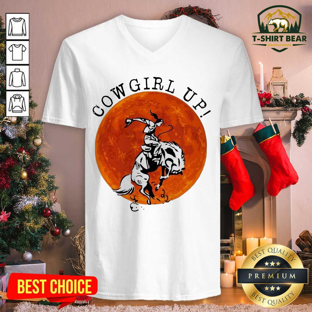 Original Cowgril Up The Moon Shirt