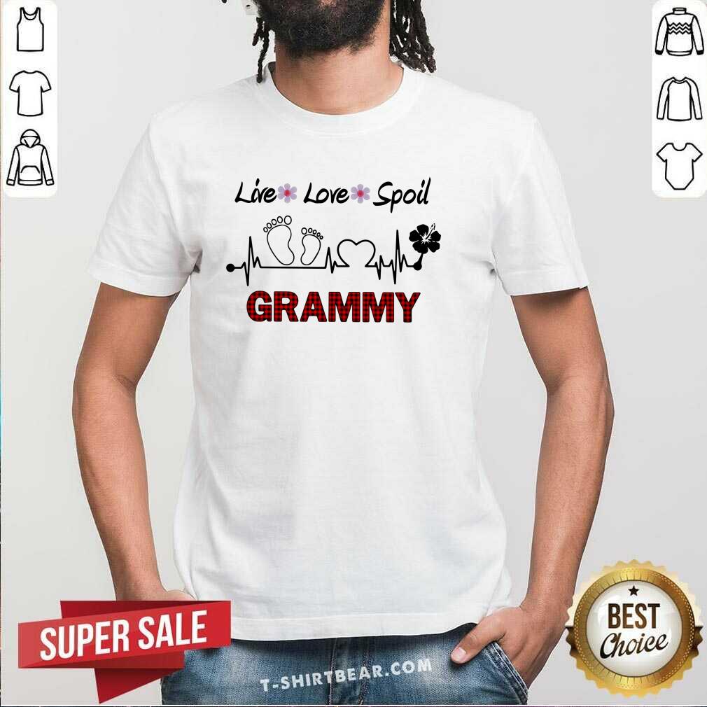 Original Live Love Spoil Grammy Heartbeat Shirt
