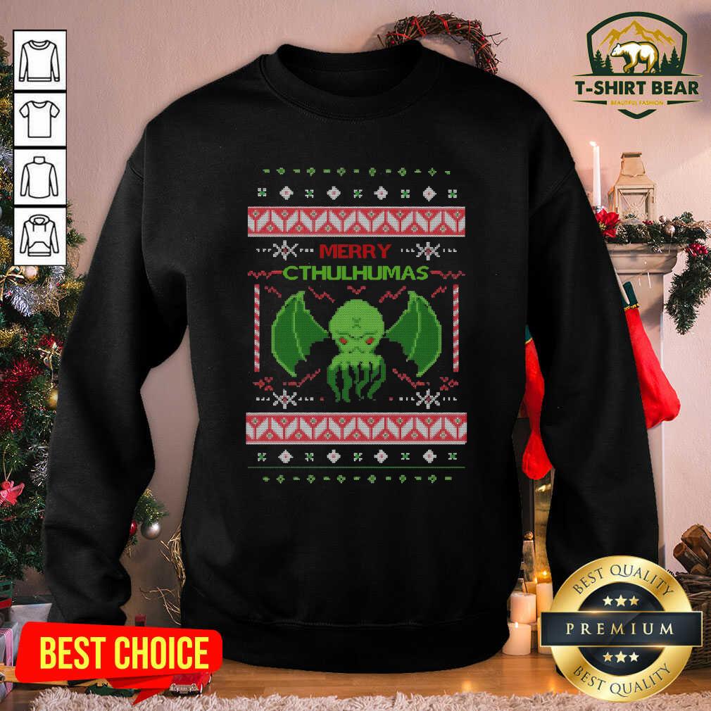 Original Merry Cthulhumas Ugly Christmas Shirt