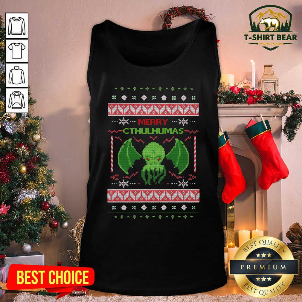 Original Merry Cthulhumas Ugly Christmas Shirt