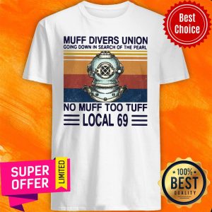 Official Muff Divers Union Going Down in Search Shirt