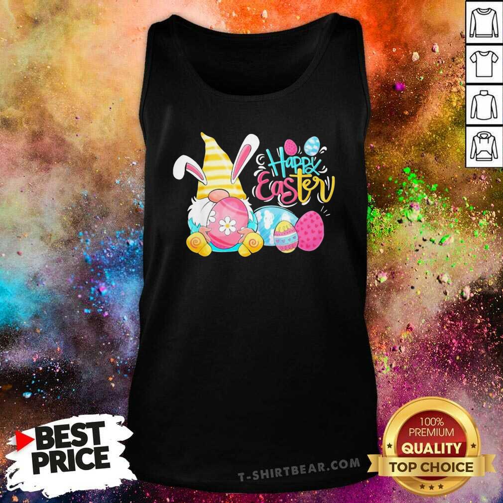 Premium Bunny Gnome Hug Easter Eggs Happy Easter Day 2021 Shirt