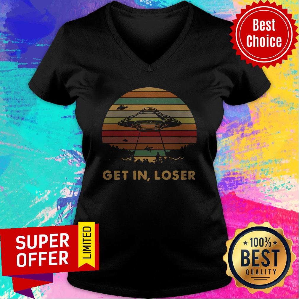 Premium Get In Loser UFO Vintage Shirt
