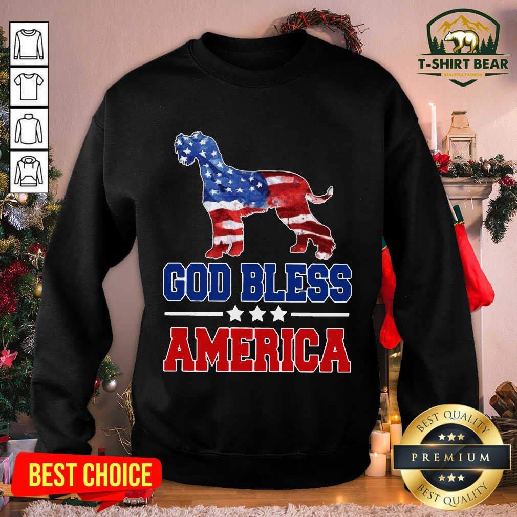 Premium God Bless America Us Flag Shirt
