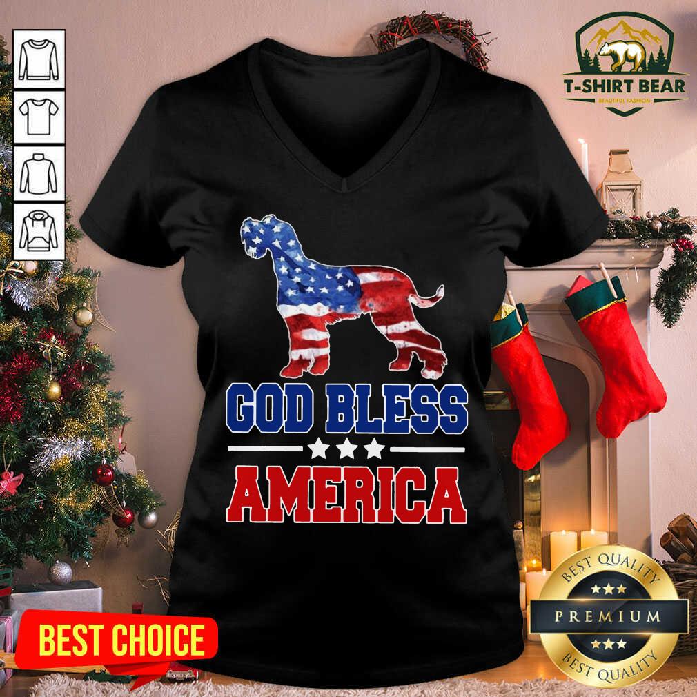 Premium God Bless America Us Flag Shirt