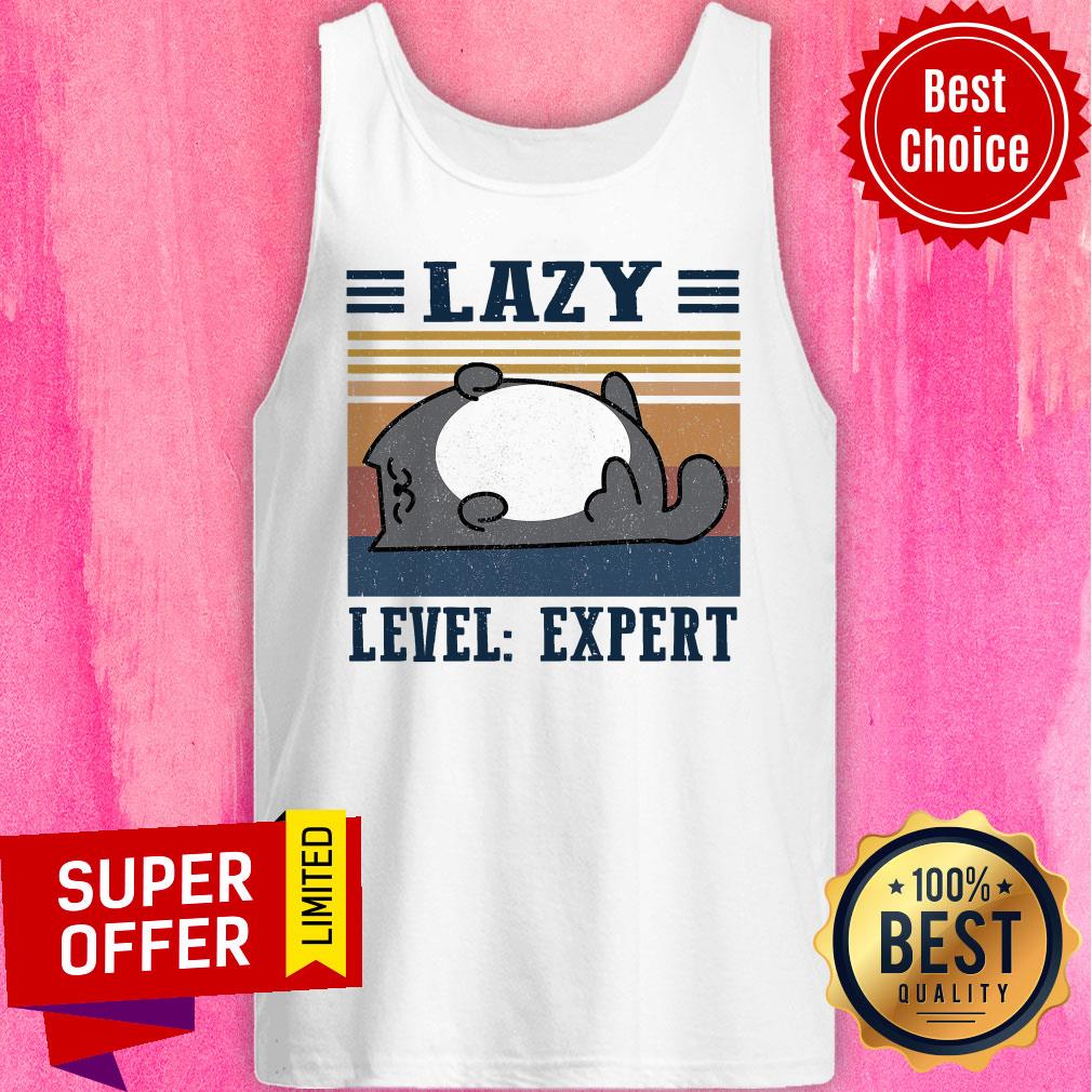 Premium Lazy Level Expert Vintage Shirt