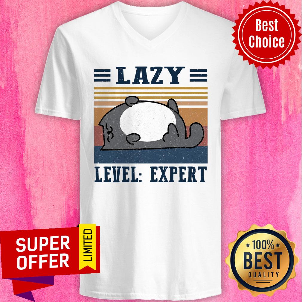 Premium Lazy Level Expert Vintage Shirt
