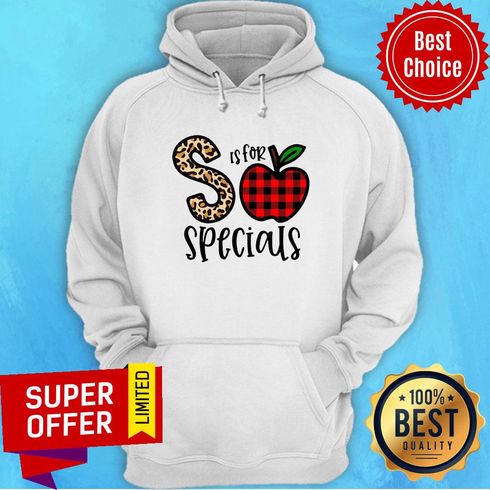 Premium S Leopard Is For Teacher Specials Apple Shirt