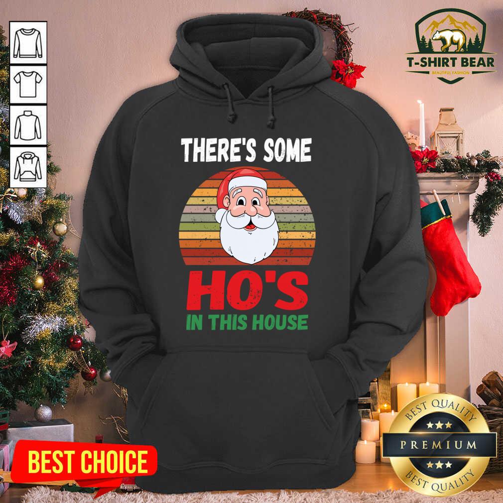 Premium There's Some Ho's in This House Santa Claus Christmas Shirt