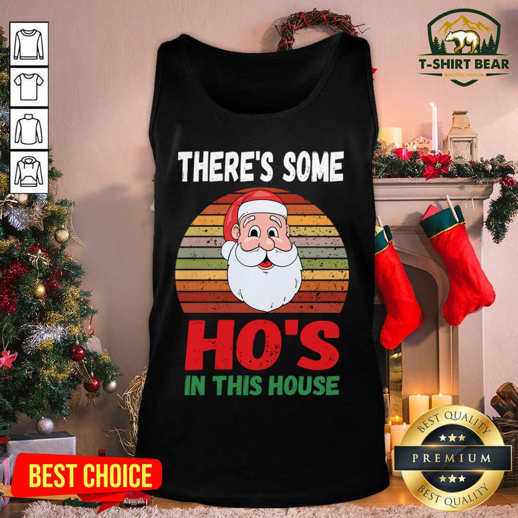 Premium There's Some Ho's in This House Santa Claus Christmas Shirt