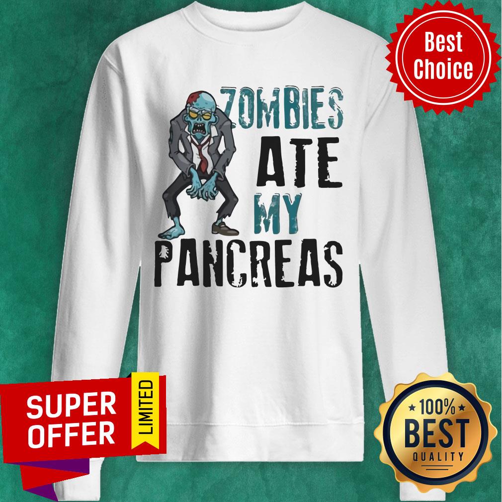 Premium Zombies Ate My Pancreas Shirt
