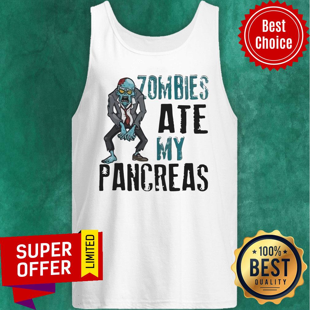 Premium Zombies Ate My Pancreas Shirt