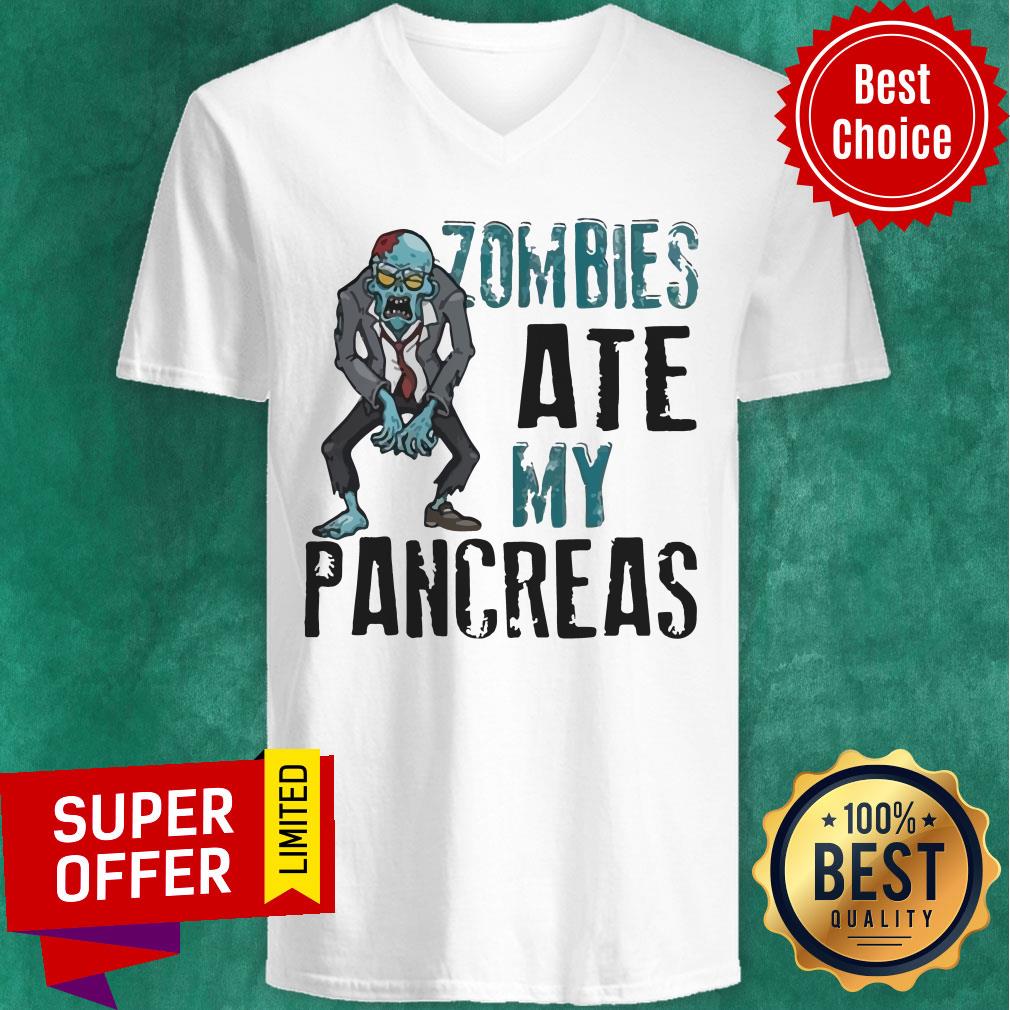 Premium Zombies Ate My Pancreas Shirt