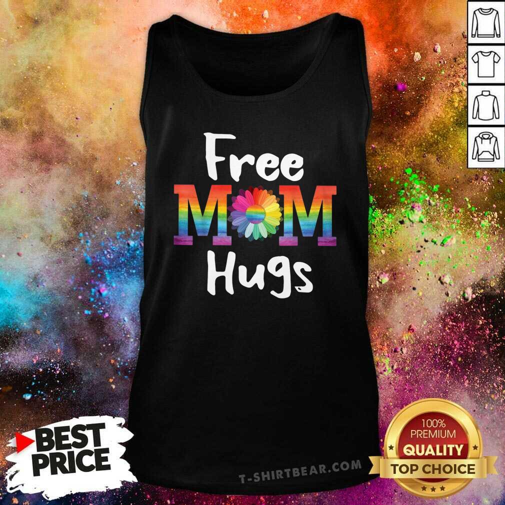 Pretty LGBT Free Mom Hugs Shirt