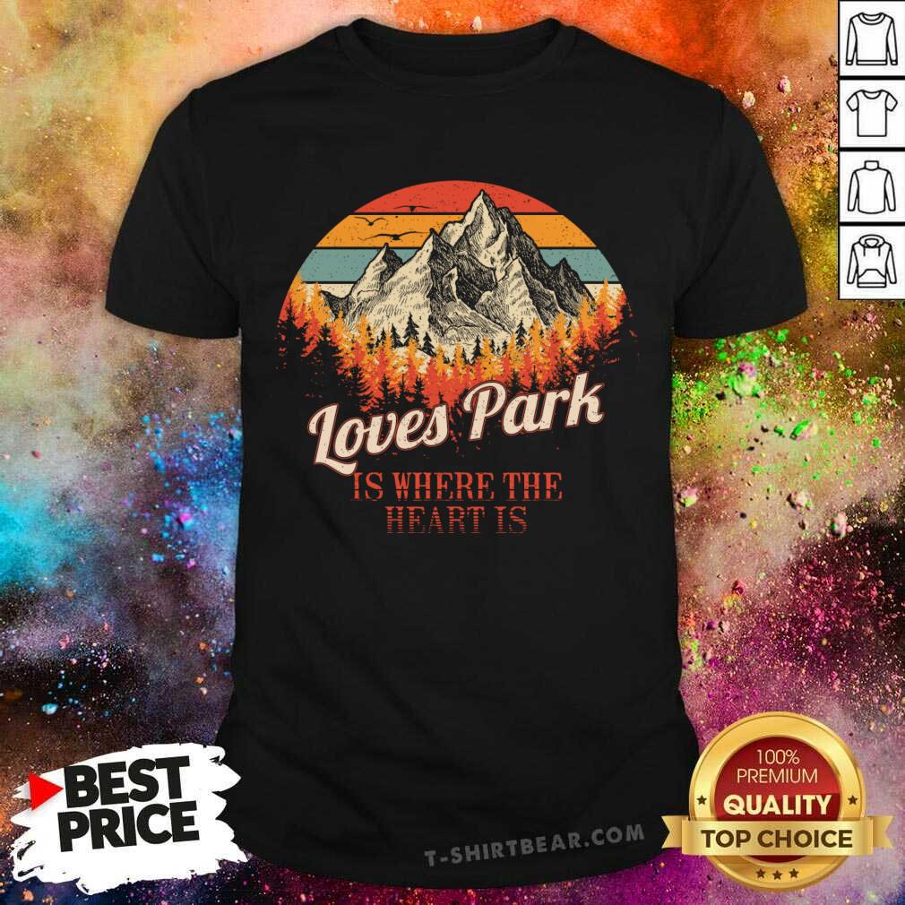 Pretty Loves Park Is Where The Heart Is Vintage Retro Shirt