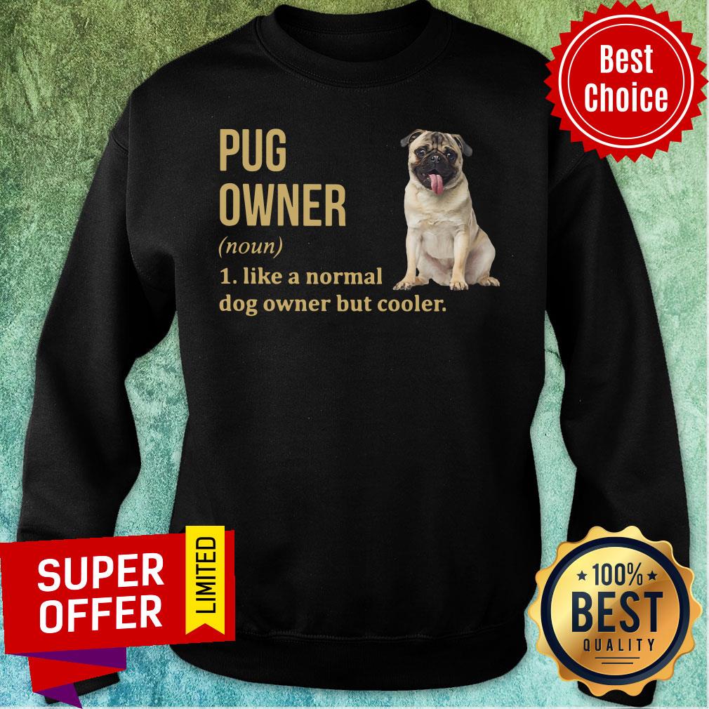 Pug Dog Owner Like A Normal Dog But Cooler Shirt