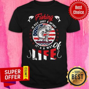Premium Fishing Is Not Just A Sport It’s A Way Of Life American Flag Vintage Shirt