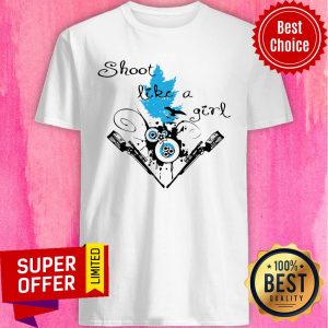 Premium Shoot Like A Girl Shirt