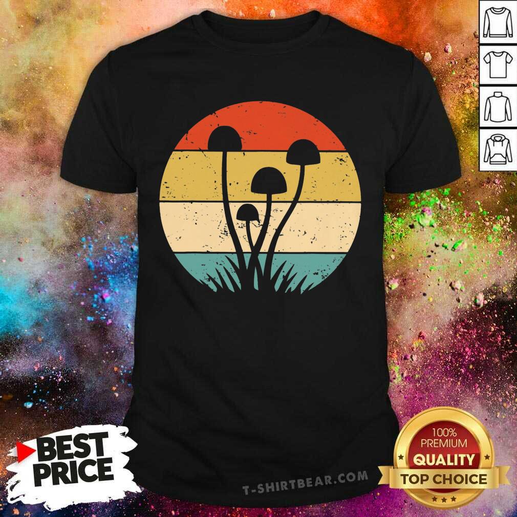 Retro Mushroom Lovers Shirt