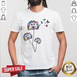 Pretty Butterflies Dandelions Shirt