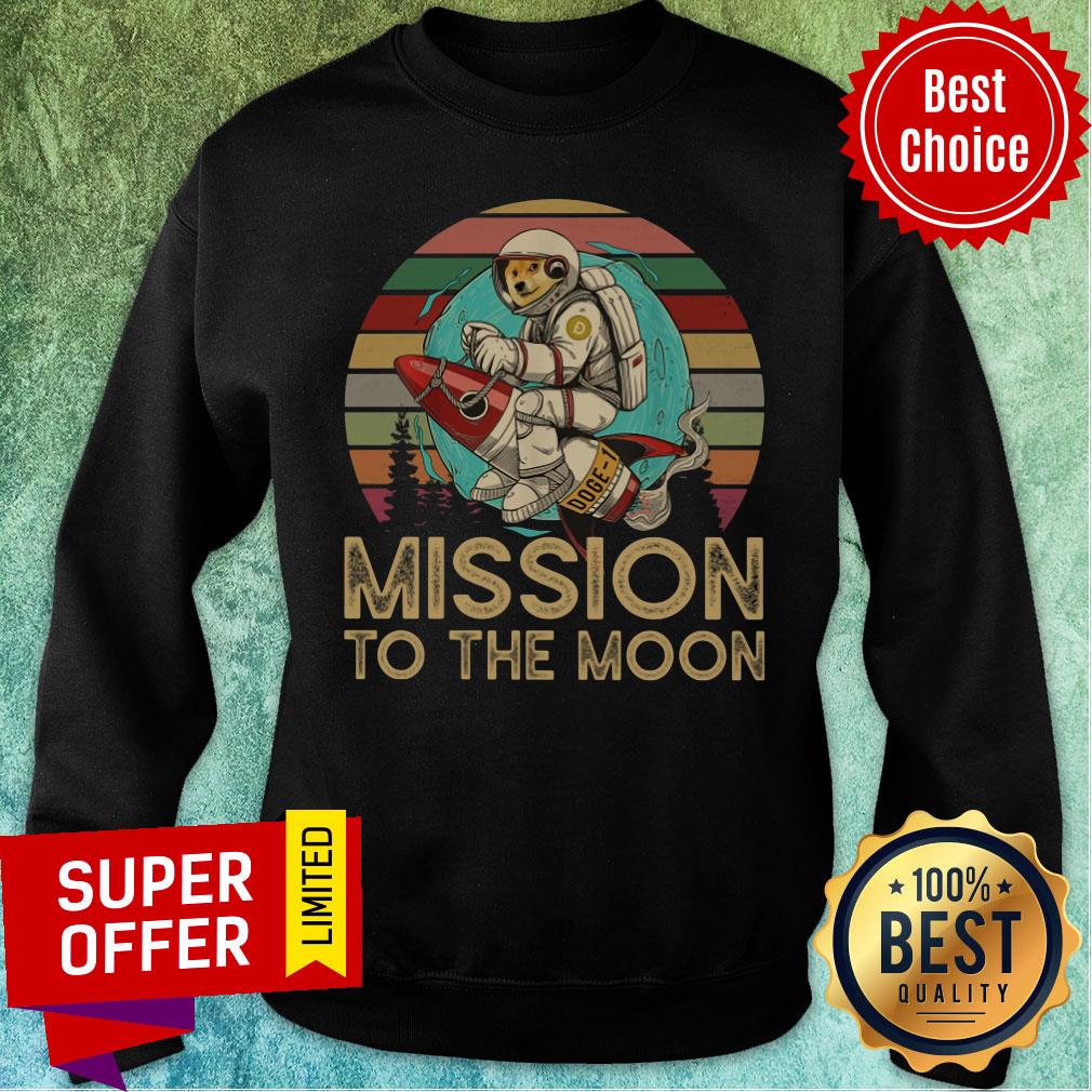 Spacedog Misson To The Moon Shirt