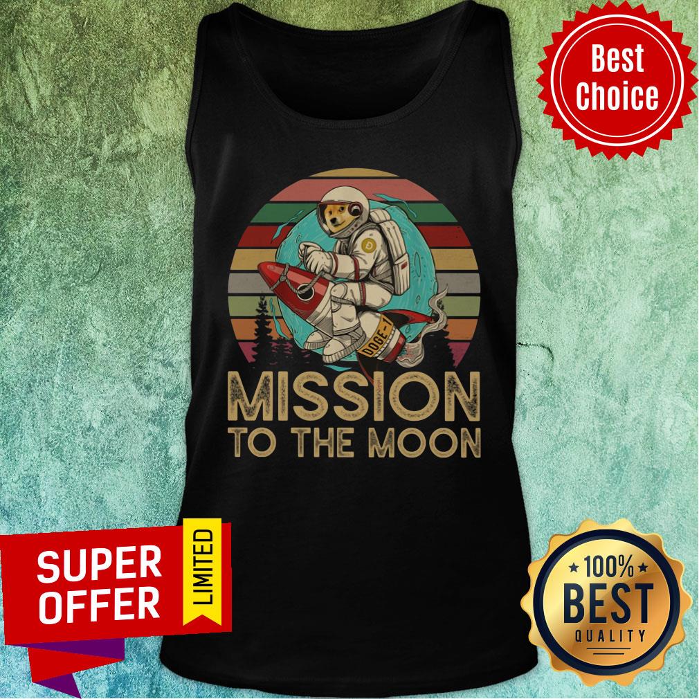 Spacedog Misson To The Moon Shirt