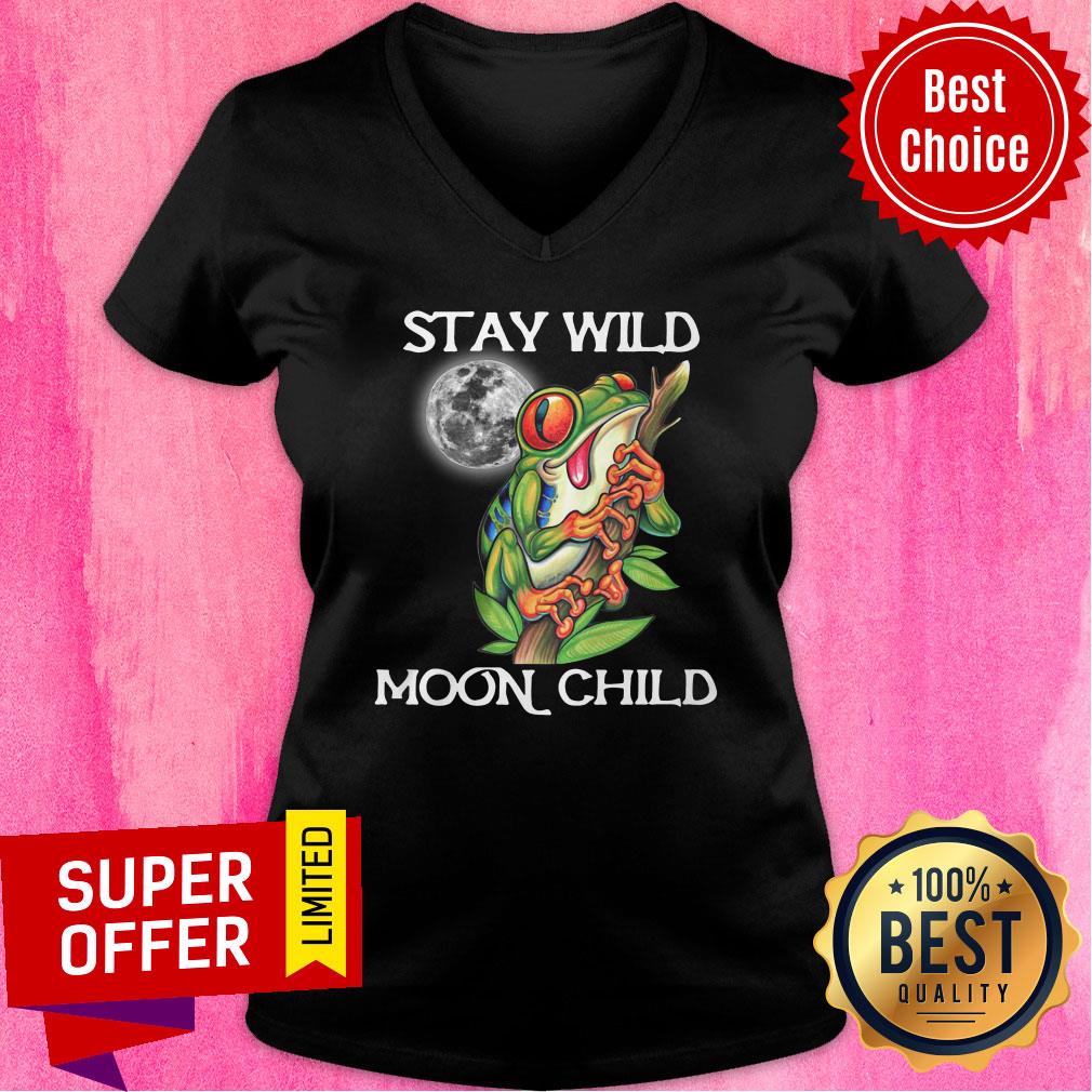 Stay Wild Moon Child Frog Shirt