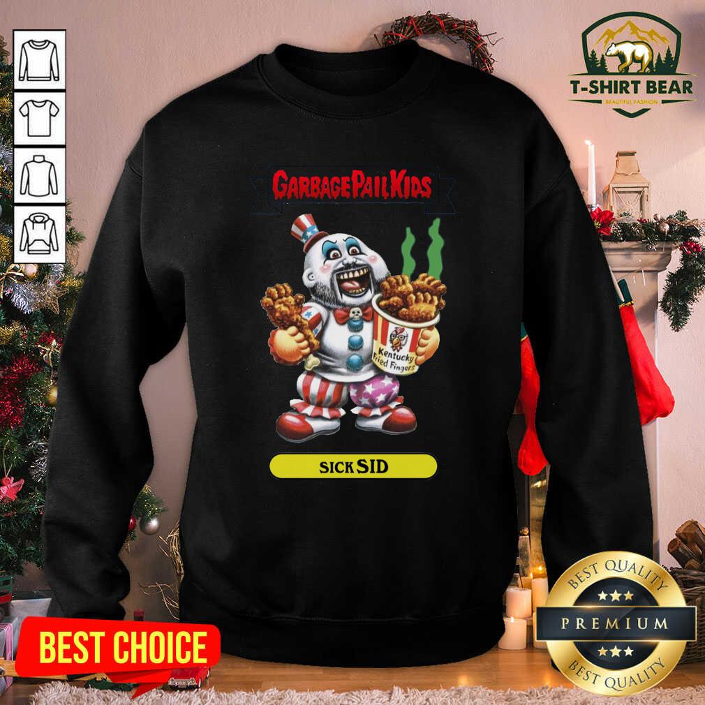 Grateful Captain Spaulding Garbage Pail Kids Sick Sid Shirt