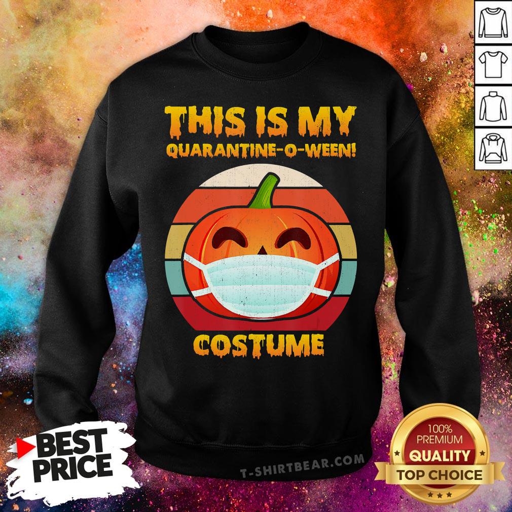 This Is My Quarantine-o-ween Pumpkin Costume Halloween Shirt