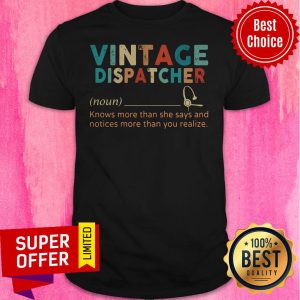 Vintage Correctional Officer Knows More Than She Says And Notices More Than You Realize Shirt